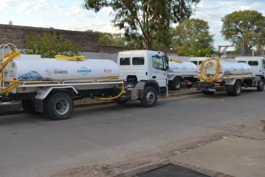 *SAMEEP CONTINUA CON LA ASISTENCIA DE AGUA POTABLE A LOS MUNICIPIOS DE TODA LA PROVINCIA*