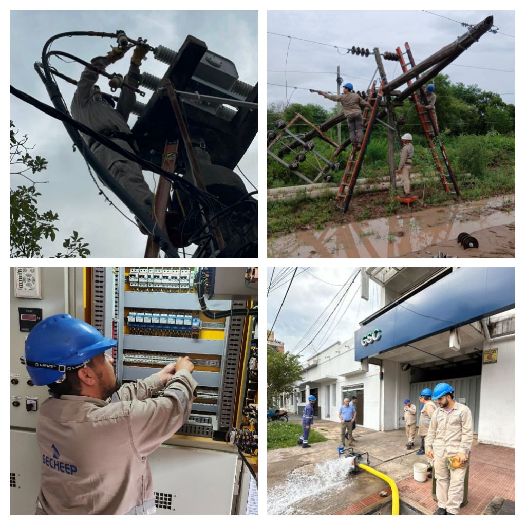 *SECHEEP REFUERZA TRABAJOS Y GARANTIZA EL SERVICIO EN TODA LA PROVINCIA*