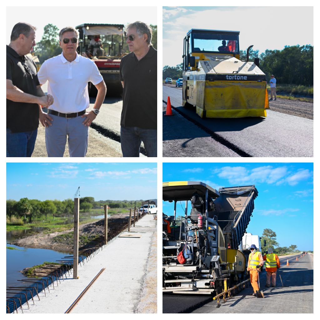 *AVANZA LA PAVIMENTACION DE LA RUTA PROVINCIAL N°13 ENTRE COTE LAI Y CHARADAI*