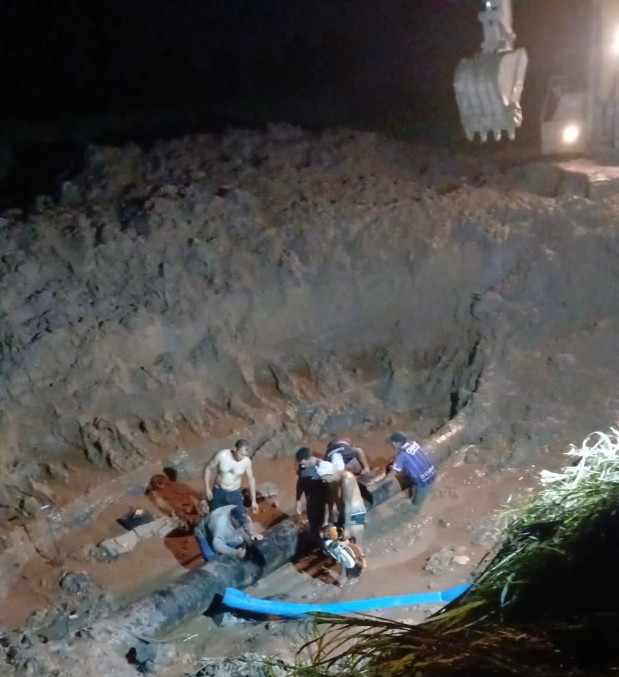 *TRAS 18 HS DE TRABAJO: SAMEEP REPARÓ EL ACUEDUCTO DE GENERAL SAN MARTÍN Y EL SERVICIO SE RESTABLECE PROGRESIVAMENTE*  