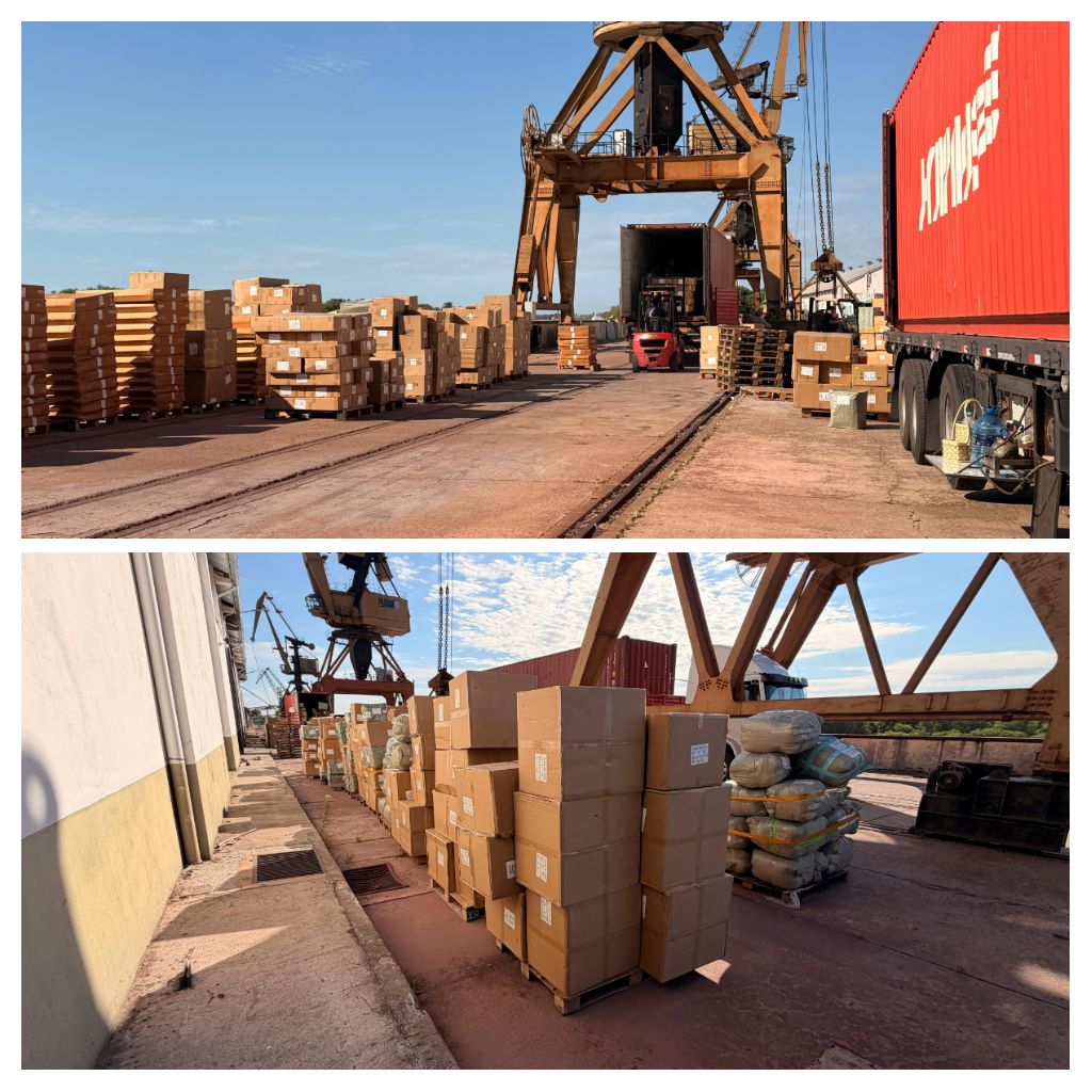 *EL PUERTO DE BARRANQUERAS CONCRETÓ UNA NUEVA OPERATORIA DE IMPORTACIÓN DESDE CHINA*  