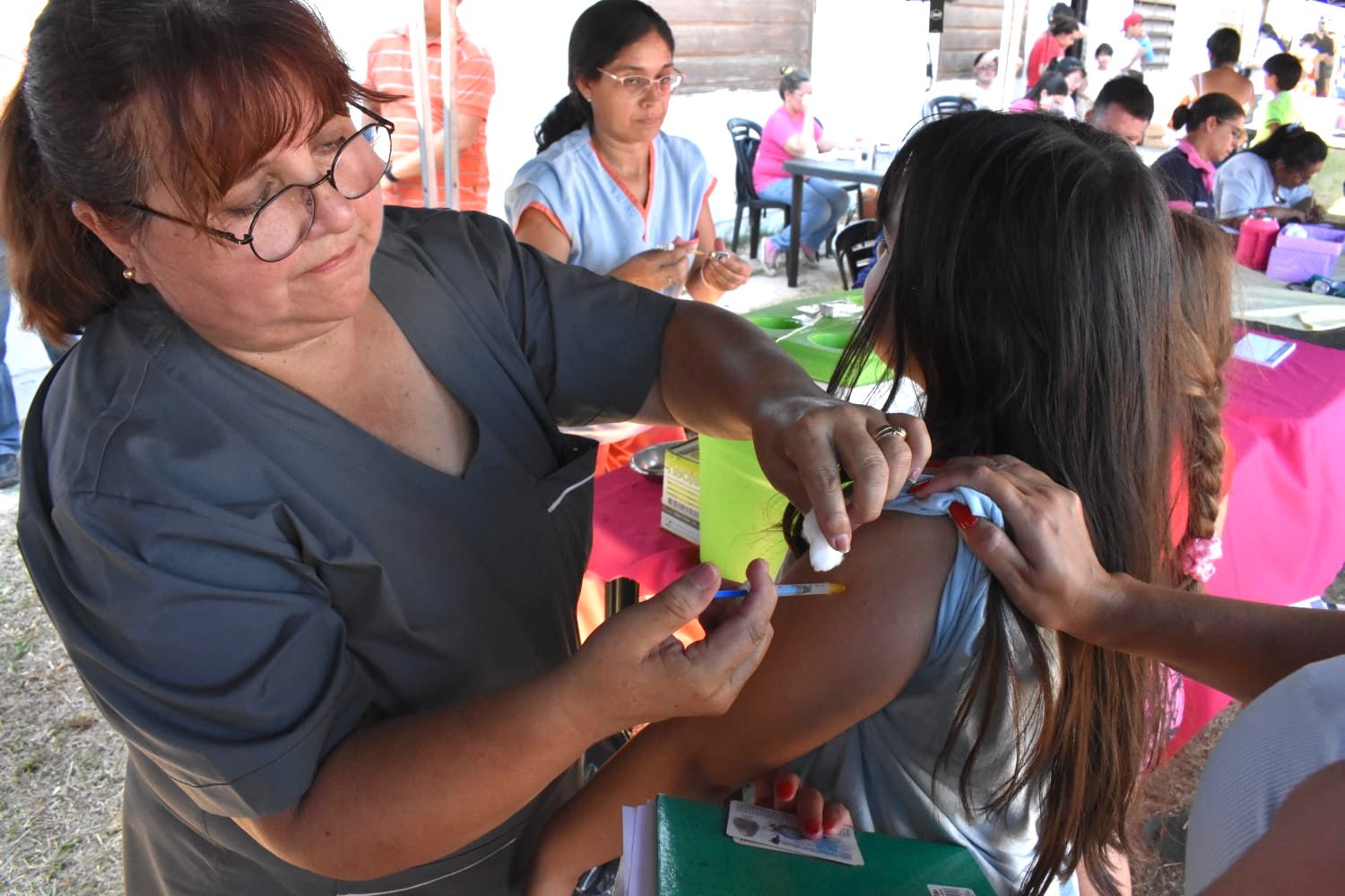 *BARRIO GÜIRALDES: MÁS DE 300 VECINOS FUERON ATENDIDOS DURANTE EL OPERATIVO DE ABORDAJE TERRITORIAL*  