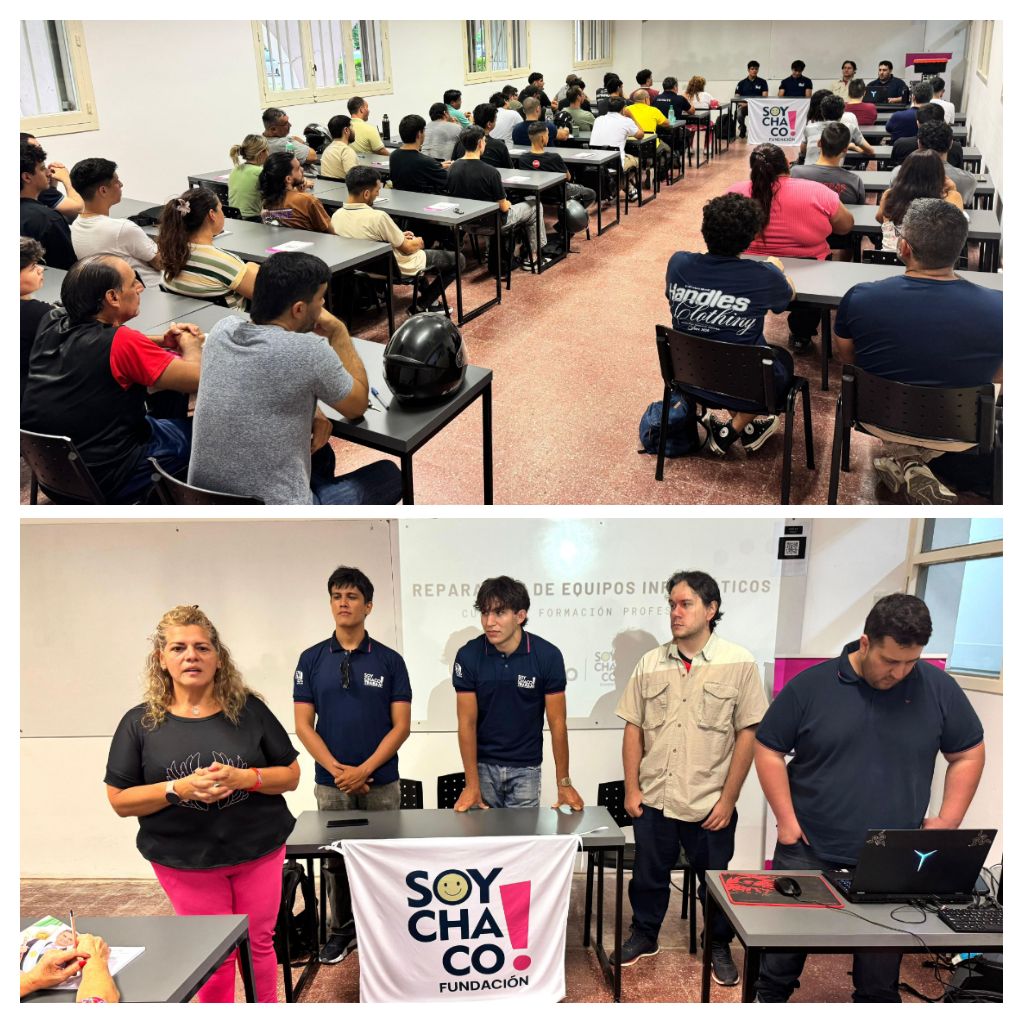*COMENZO EL CURSO DE REPARACI&Oacute;N DE EQUIPOS INFORMATICOS DEL PROGRAMA "SOY CHACO TRABAJO"*