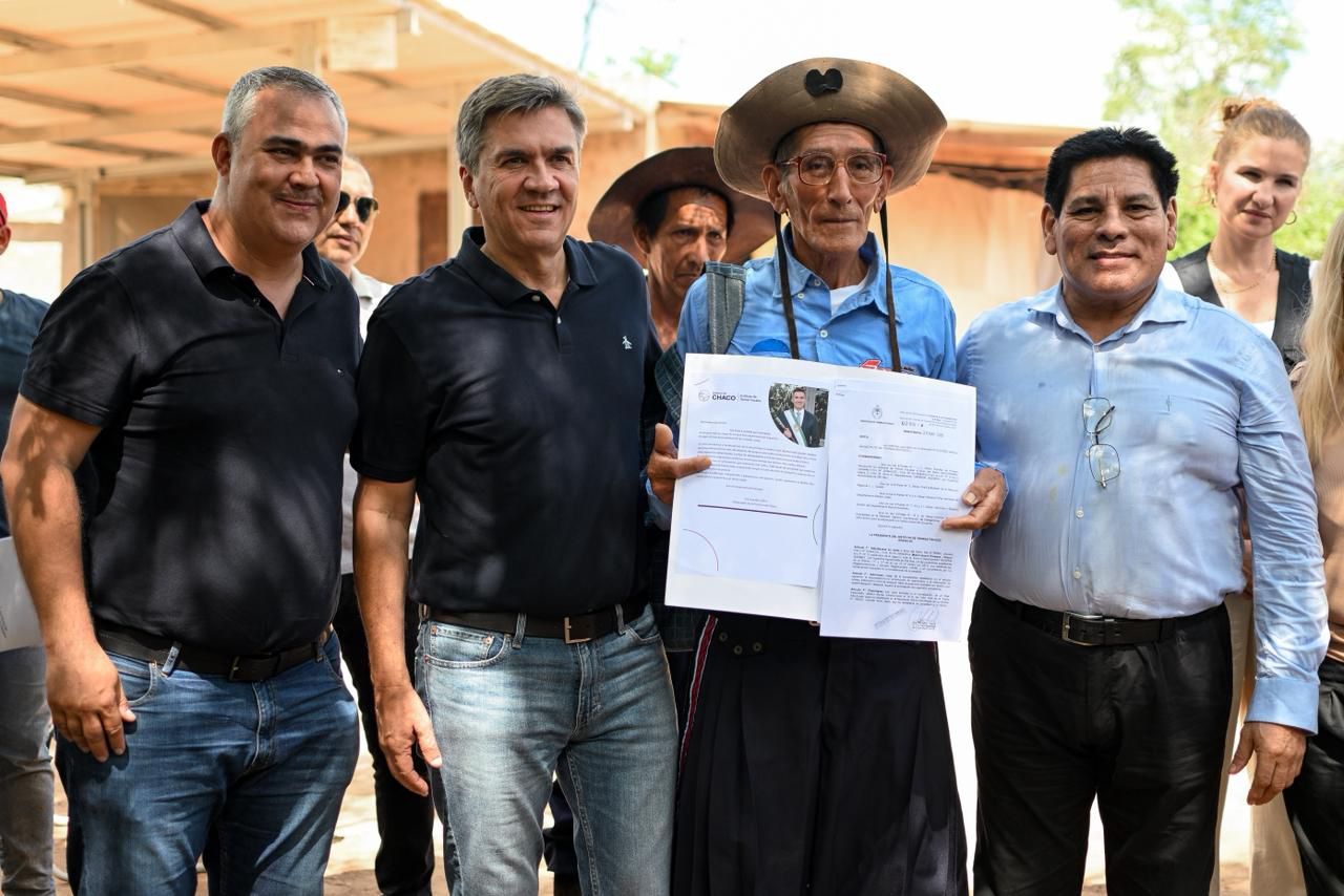 *LA ESPERA TERMINO: DESPU&Eacute;S DE 45 A&Ntilde;OS, LA TIERRA QUEDA EN MANOS DE QUIENES LA TRABAJAN* 