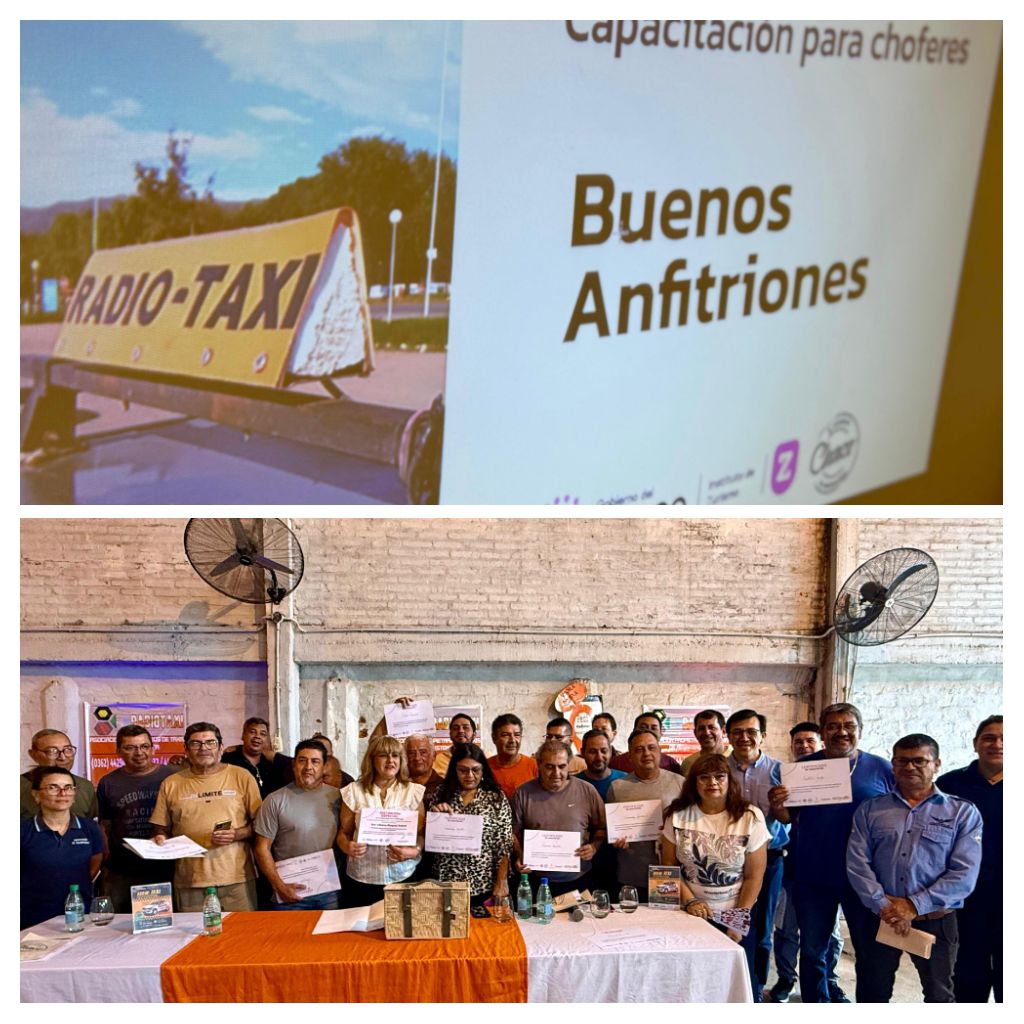 *RUMBO A LA BIENAL 2026: CAPACITAN A TAXISTAS Y REMISEROS COMO 