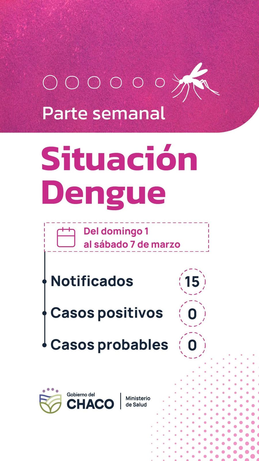 *LA PREVENCI&Oacute;N SANITARIA MANTIENE A LA PROVINCIA SIN CASOS DE DENGUE*
