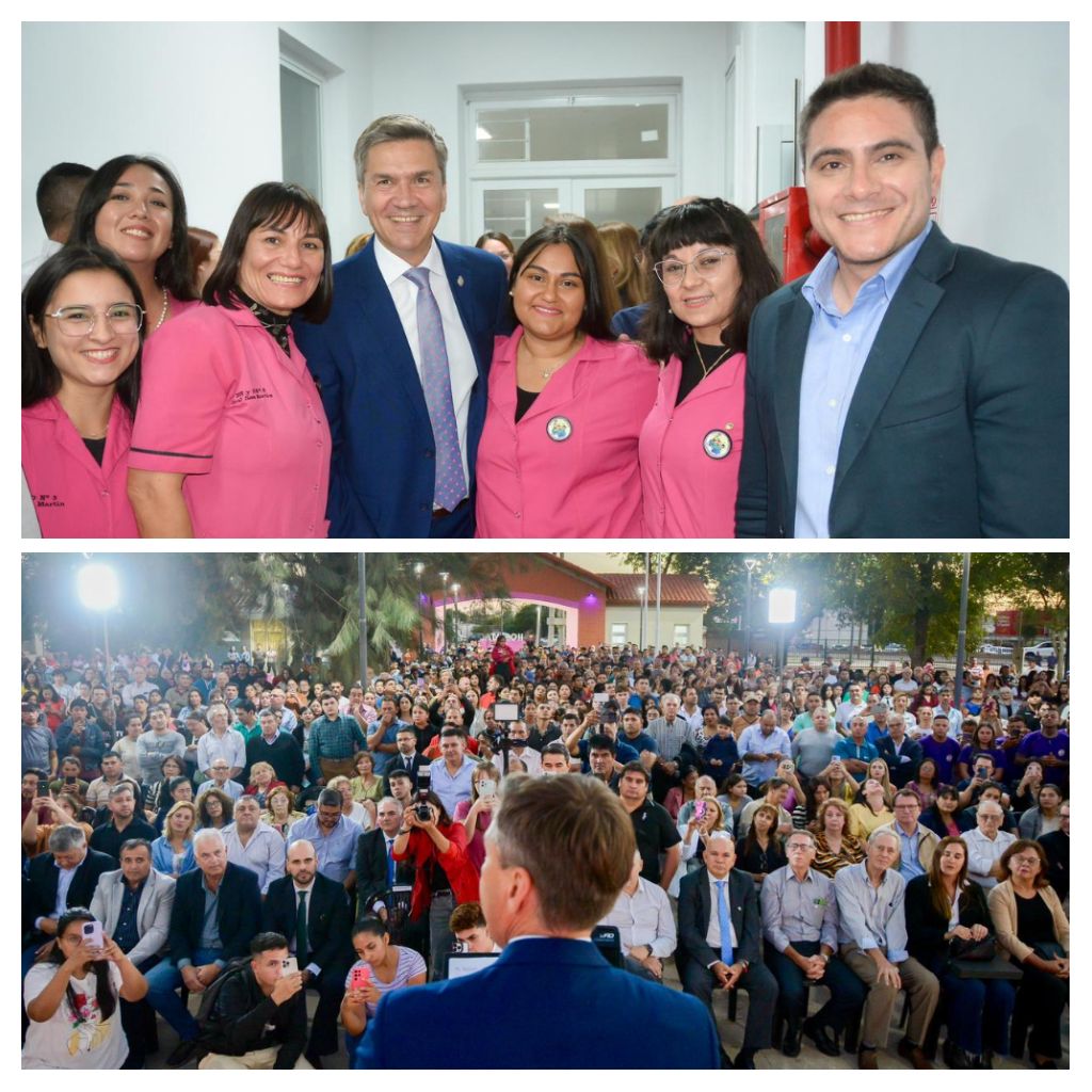 COMPROMISO CON LA SALUD: EL GOBERNADOR ZDERO INAUGURÓ EL HOSPITAL “FÉLIX A. PÉRTILE” EN SAN MARTÍN