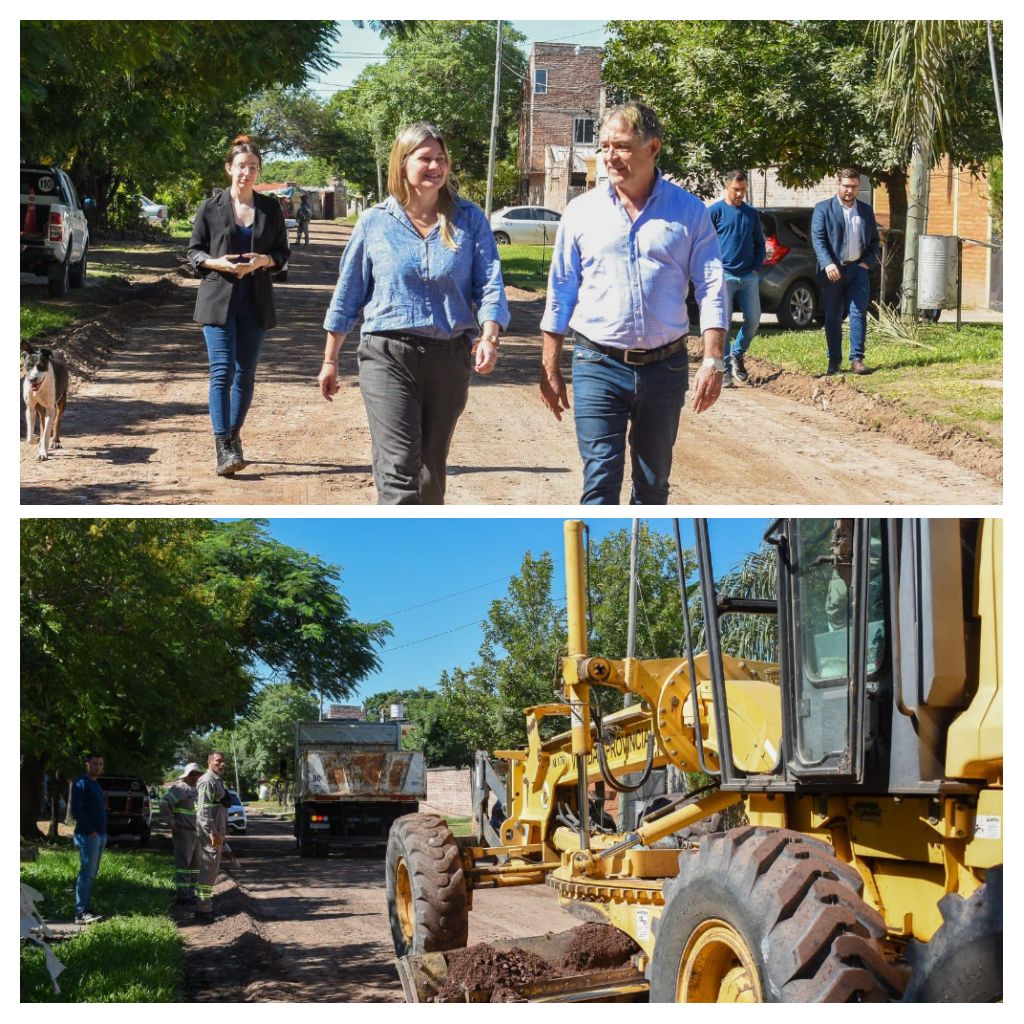 RESISTENCIA: MEIRIÑO SUPERVISÓ TRABAJOS DE ENRIPIADO “SON OBRAS ESPERADAS POR LOS VECINOS Y RESPONDEMOS CON ACCIONES