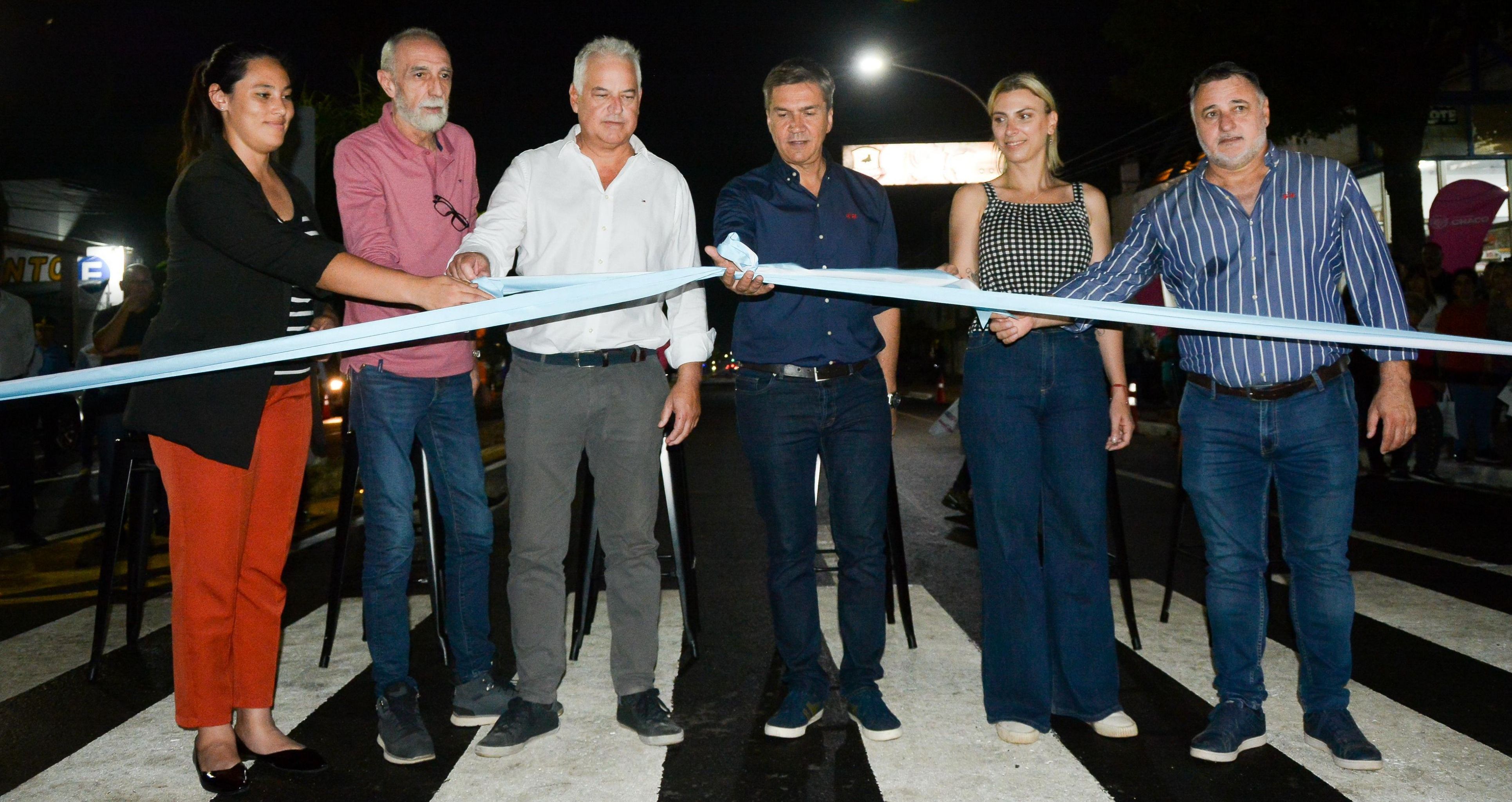 RESISTENCIA: ZDERO INAUGURÓ LAS OBRAS DEL TRAMO II DE LA AVENIDA 25 DE MAYO