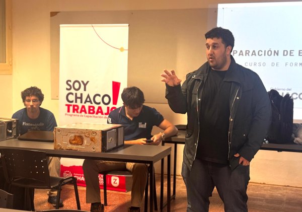 *INICI&Oacute; UN NUEVO CICLO DEL CURSO DE REPARACI&Oacute;N DE EQUIPOS INFORM&Aacute;TICOS EN EL MARCO DE &ldquo;SOY CHACO TRABAJO&rdquo;*  
