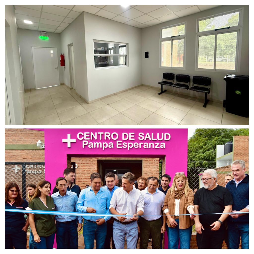 EL GOBERNADOR ZDERO INAUGURÓ LA CONSTRUCCIÓN DEL CENTRO DE SALUD EN EL PARAJE PAMPA ESPERANZA- QUITILIPI