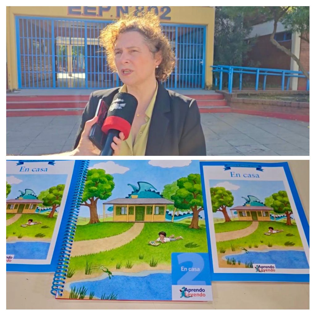 NUEVOS TIEMPOS EN EDUCACIÓN: EN CASTELLI EL GOBIERNO ENTREGÓ LIBROS Y KITS ESCOLARES PARA INSTITUCIONES DE LA REGIONAL EDUCATIVA I