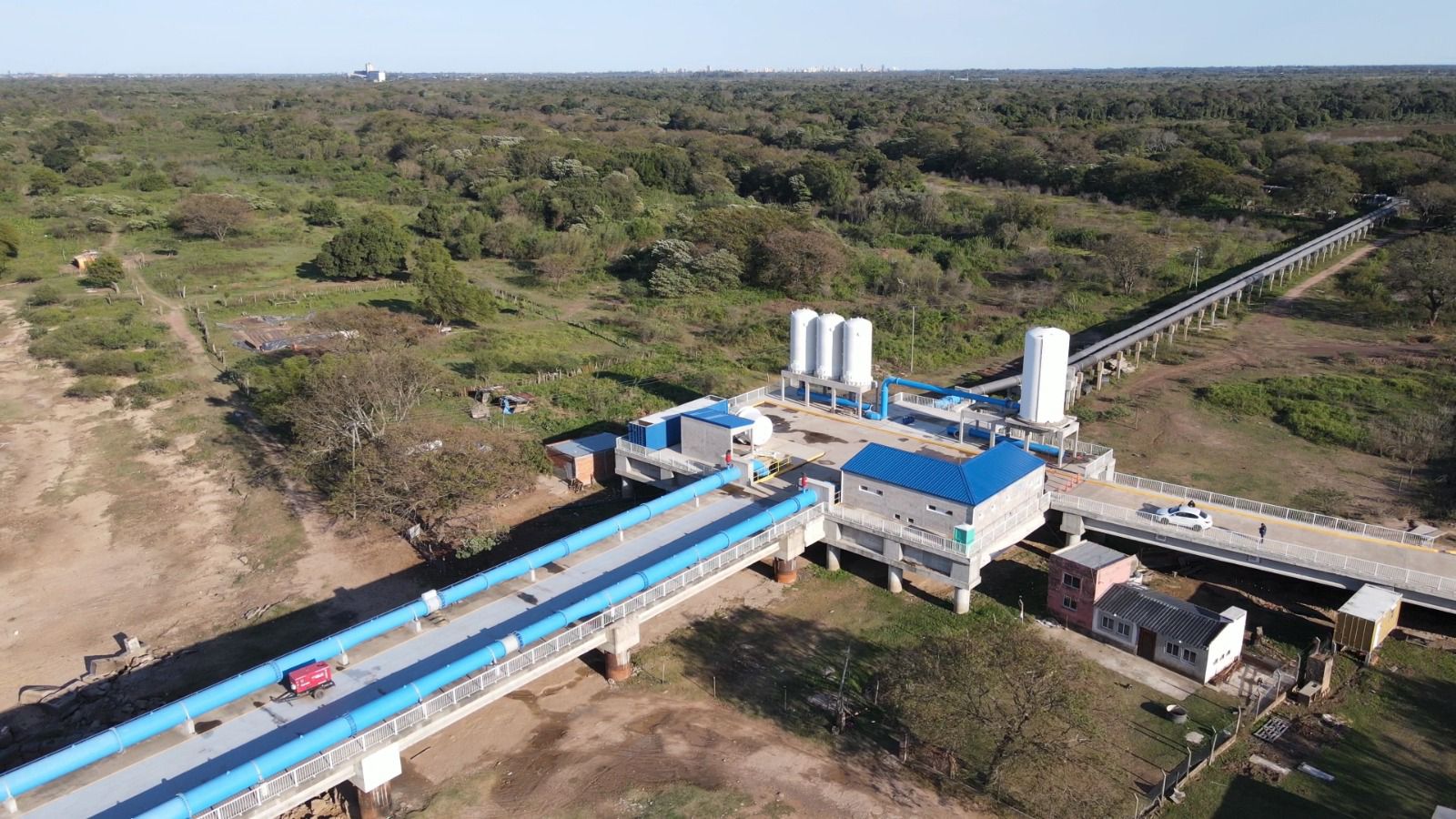 SEGUNDO ACUEDUCTO: REPRESENTANTES DE EMPRESAS OFERENTES SE INTERIORIZARON SOBRE EL ESTADO DE LAS OBRAS ANTE LA PROXIMIDAD DE LA APERTURA DE SOBRES