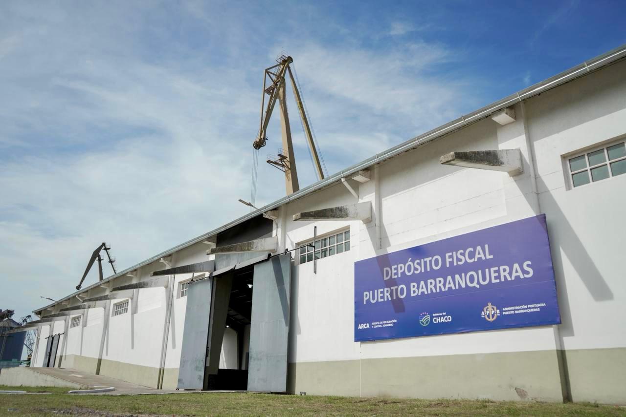 *HIST&Oacute;RICO: EL PUERTO DE BARRANQUERAS YA CUENTA CON SU DEP&Oacute;SITO FISCAL*