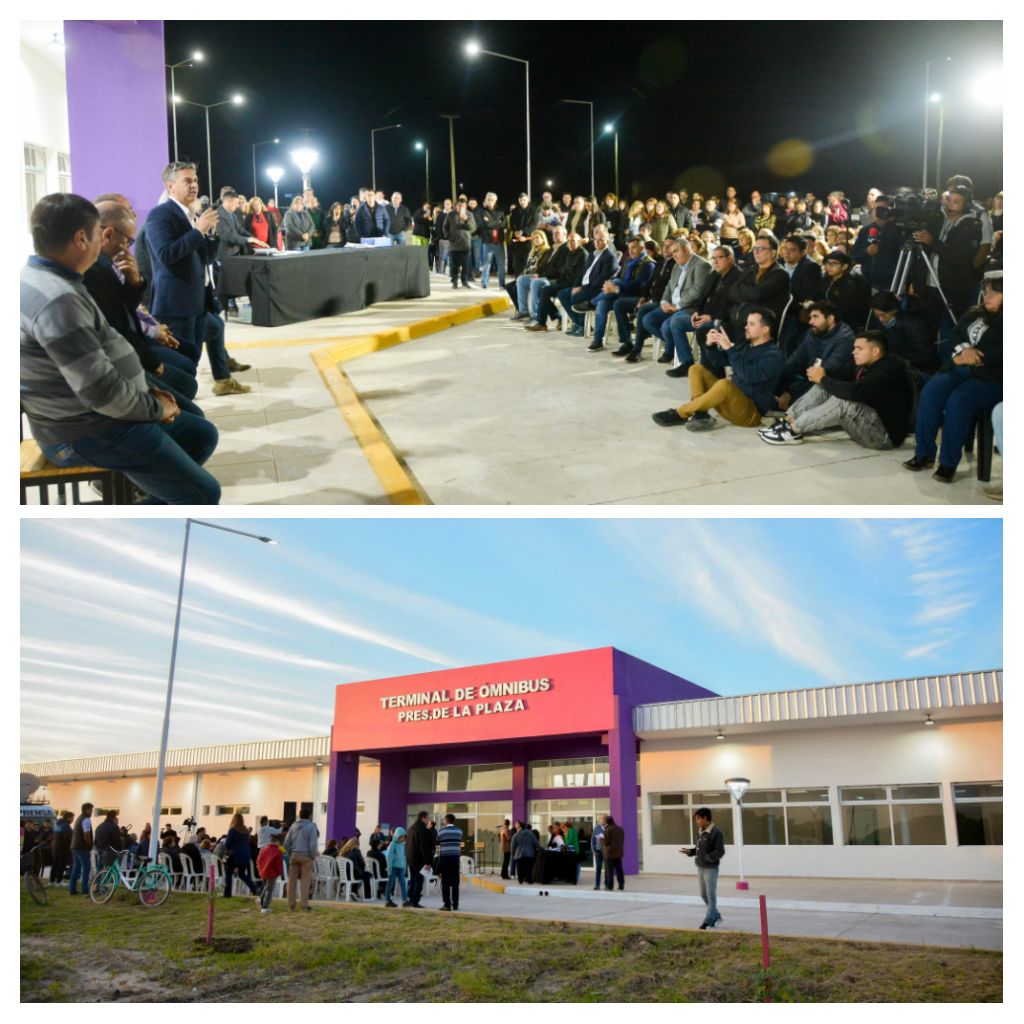 “ES UN HECHO HISTÓRICO”, ASEGURÓ  EL GOBERNADOR ZDERO, TRAS INAGURAR LA NUEVA TERMINAL DE ÓMNIBUS EN PRESIDENCIA DE LA PLAZA