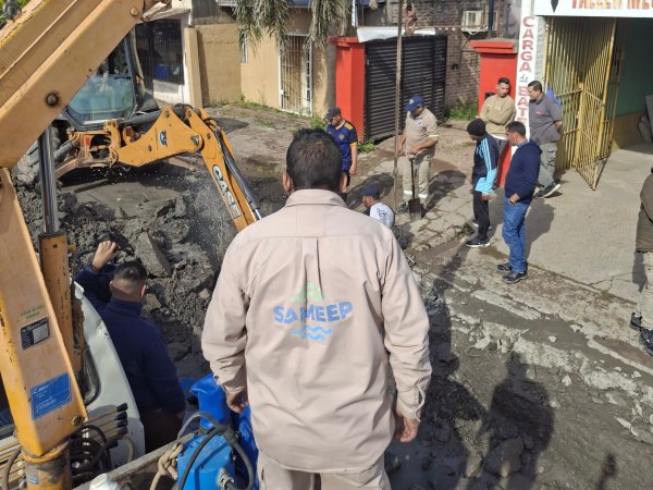 *SAMEEP EJECUT&Oacute; M&Uacute;LTIPLES REPARACIONES Y OBRAS PARA MEJORAR EL SERVICIO EN RESISTENCIA*