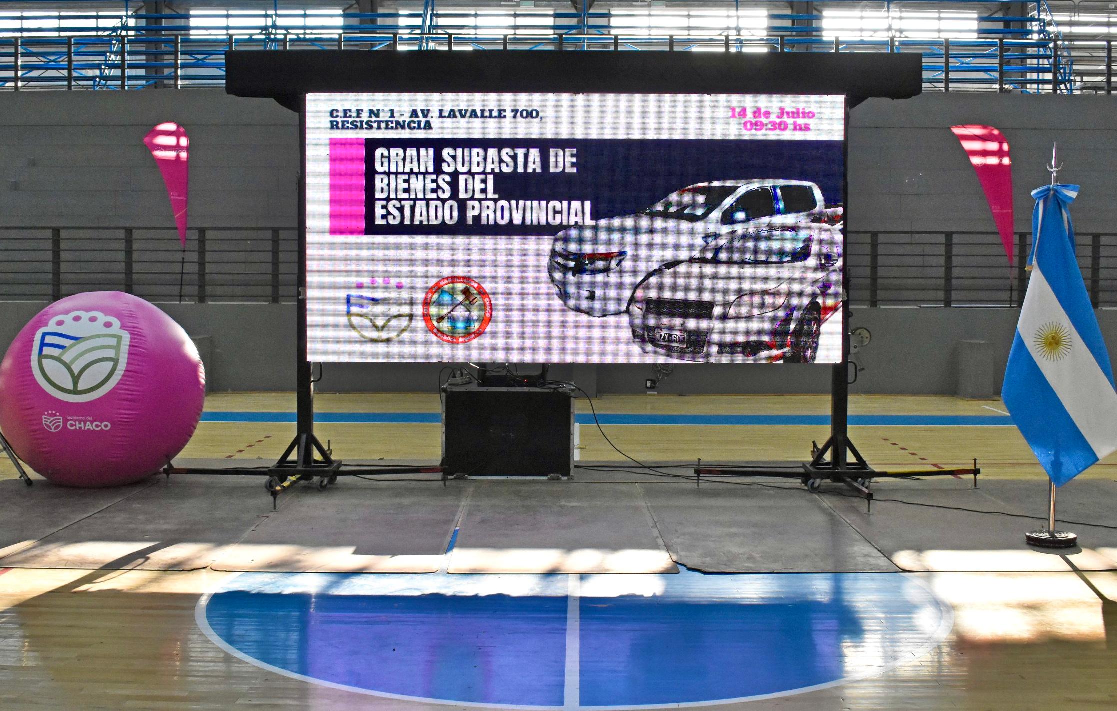 EL GOBIERNO PROVINCIAL REALIZÓ CON ÉXITO LA 4ª SUBASTA DE VEHÍCULOS DEL ESTADO PROVINCIAL