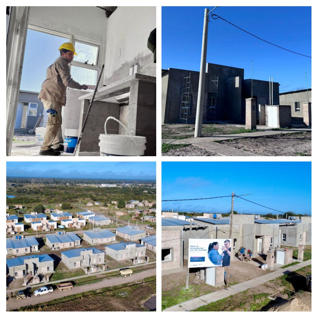 PRESIDENCIA DE LA PLAZA: AVANZA LA CONSTRUCCIÓN DE VIVIENDAS Y LAS OBRAS DE INFRAESTRUCTURA PARA MÁS HOGARES