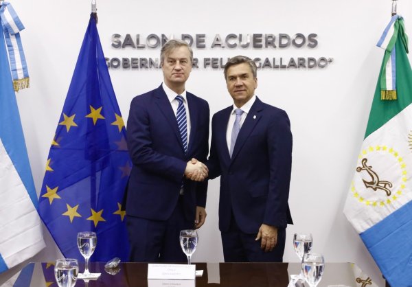 *EL GOBERNADOR ZDERO Y LA UNI&Oacute;N EUROPEA AVANZAN EN UNA AGENDA DE COOPERACI&Oacute;N ESTRAT&Eacute;GICA*