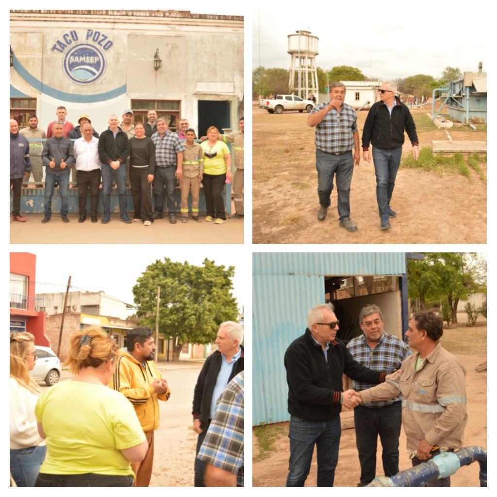 TACO POZO: SAMEEP ATENDIÓ DEMANDAS E INSISTIÓ EN EL CUIDADO Y EL USO RACIONAL DEL AGUA