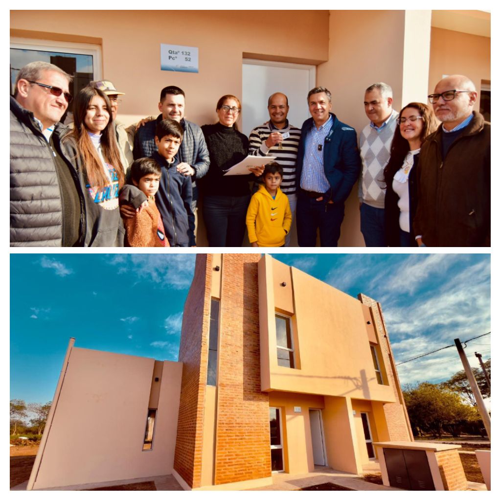 MÁS FAMILIAS CHAQUEÑAS CUMPLEN EL SUEÑO DE LA CASA PROPIA: EL GOBERNADOR ZDERO ENTREGÓ VIVIENDAS EN EL BARRIO SANTA RITA DE SÁENZ PEÑA