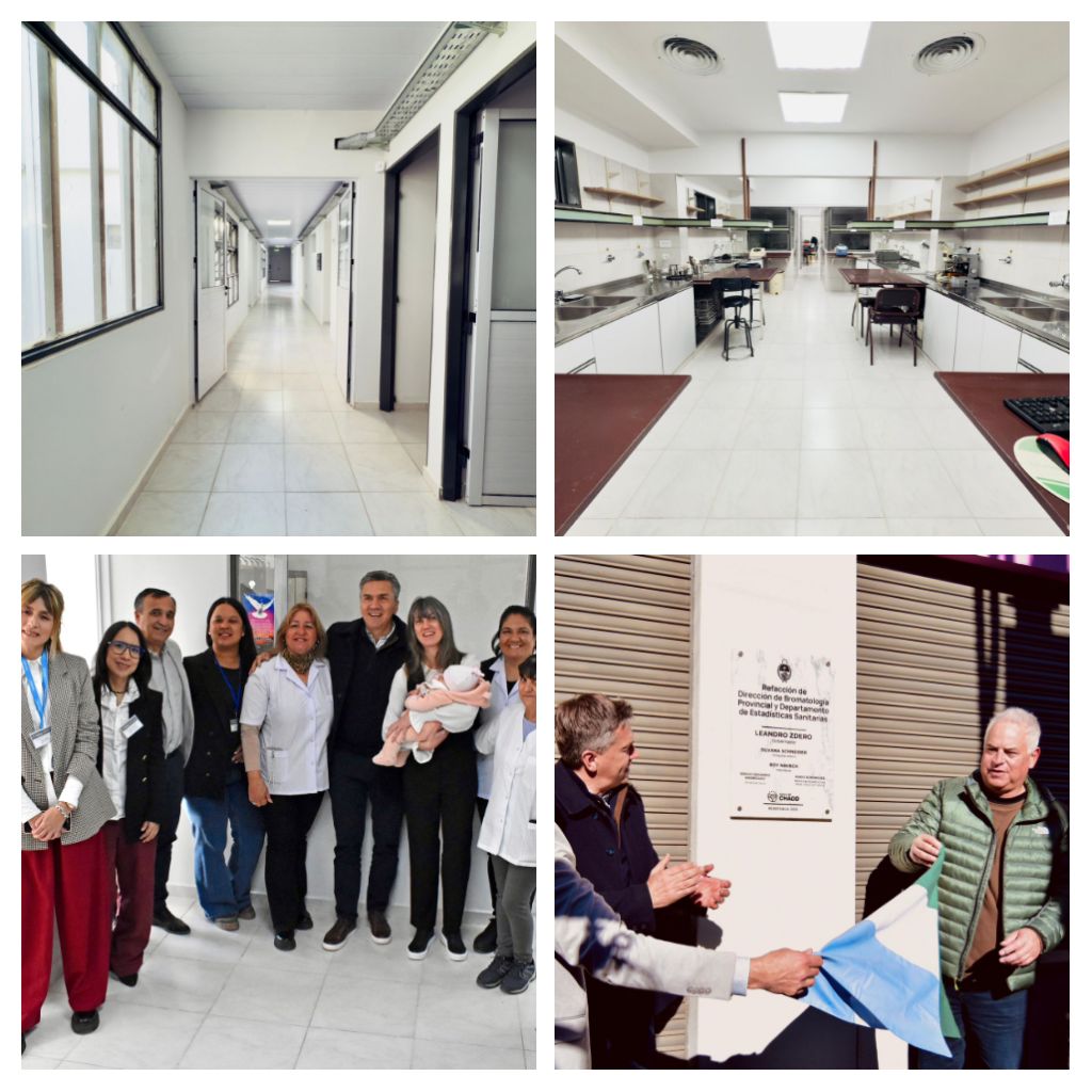 EL GOBERNADOR ZDERO HABILITÓ LAS REFACCIONES INTEGRALES DE BROMATOLOGÍA Y DE ESTADÍSTICA SANITARIA