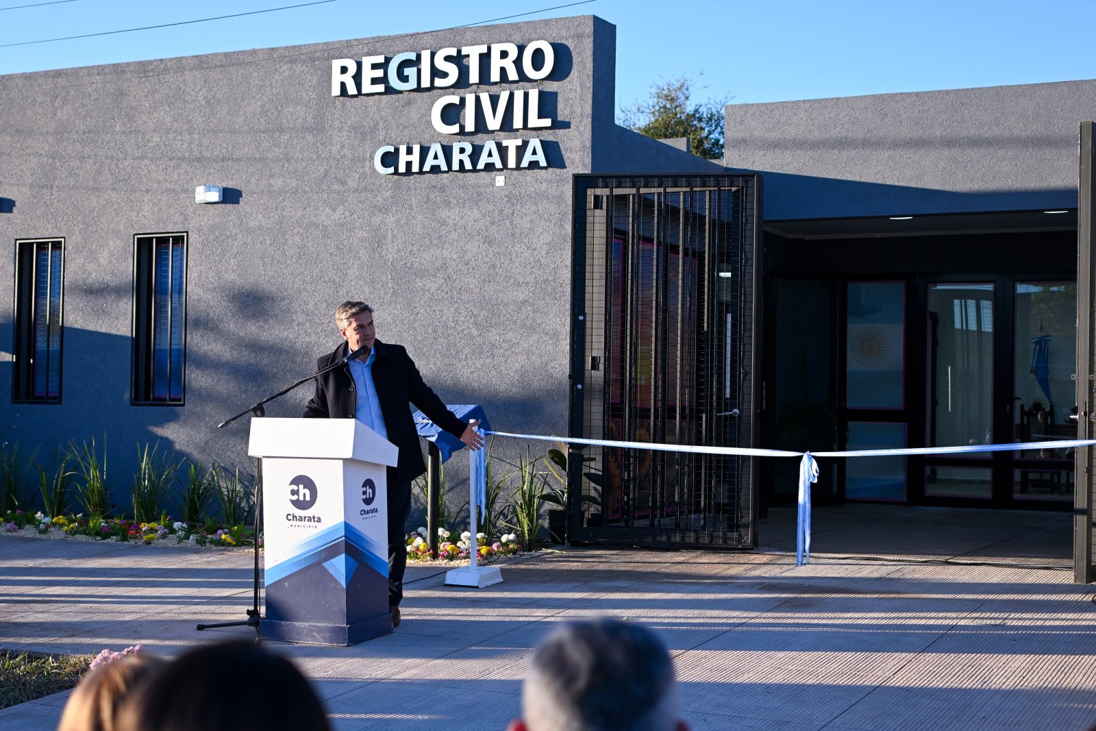 *TRAS 105 A&Ntilde;OS, ZDERO INAUGUR&Oacute; EL PRIMER EDIFICIO PROPIO DEL REGISTRO CIVIL DE CHARATA*