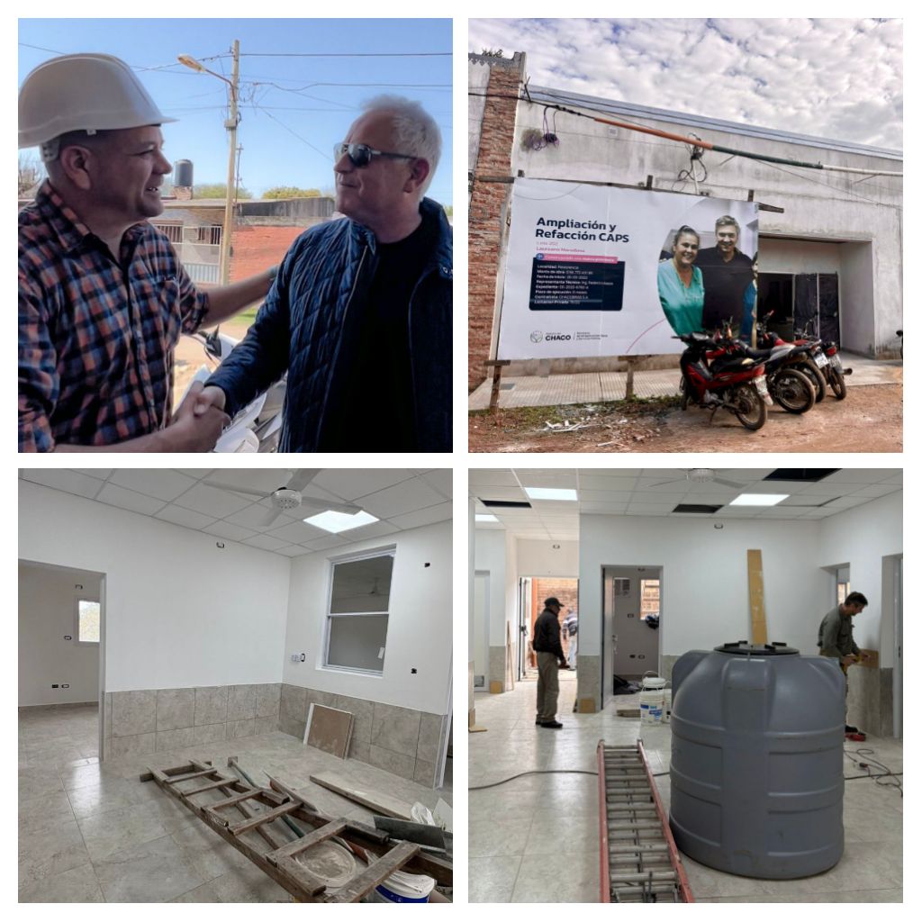 *RESISTENCIA: AVANZA LA AMPLIACIÓN Y REFACCIÓN DEL CAPS 