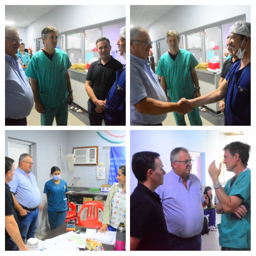 Castelli | campaña solidaria de la fundación cuerpo y alma en el hospital del bicentenario 