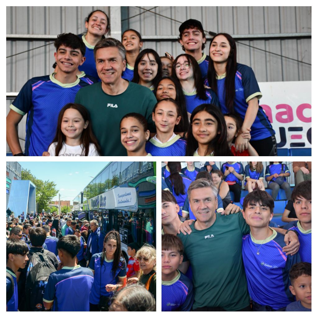 ESTE DOMINGO: EL GOBERNADOR ZDERO ACOMPAÑÓ LA PARTIDA DE LA DELEGACIÓN CHAQUEÑA A MAR DEL PLATA