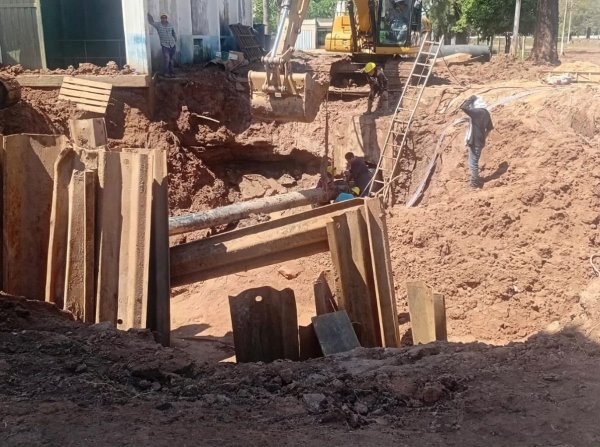 *SAMEEP CULMIN&Oacute; LA REPARACI&Oacute;N DEL ACUEDUCTO QUE ABASTECE A VILLA &Aacute;NGELA Y LOCALIDADES DEL INTERIOR*