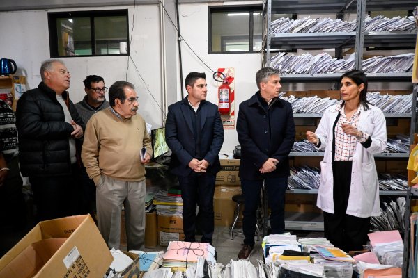*CON RECURSOS DE LAS SUBASTAS, AVANZA LA OBRA DE LOS NUEVOS CONSULTORIOS DEL HOSPITAL PERRANDO*