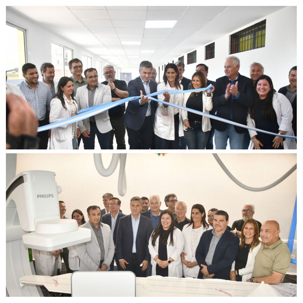 Hospital perrando: obra civil finalizada en la sala de hemodinamia con un angiografo de alta tecnología