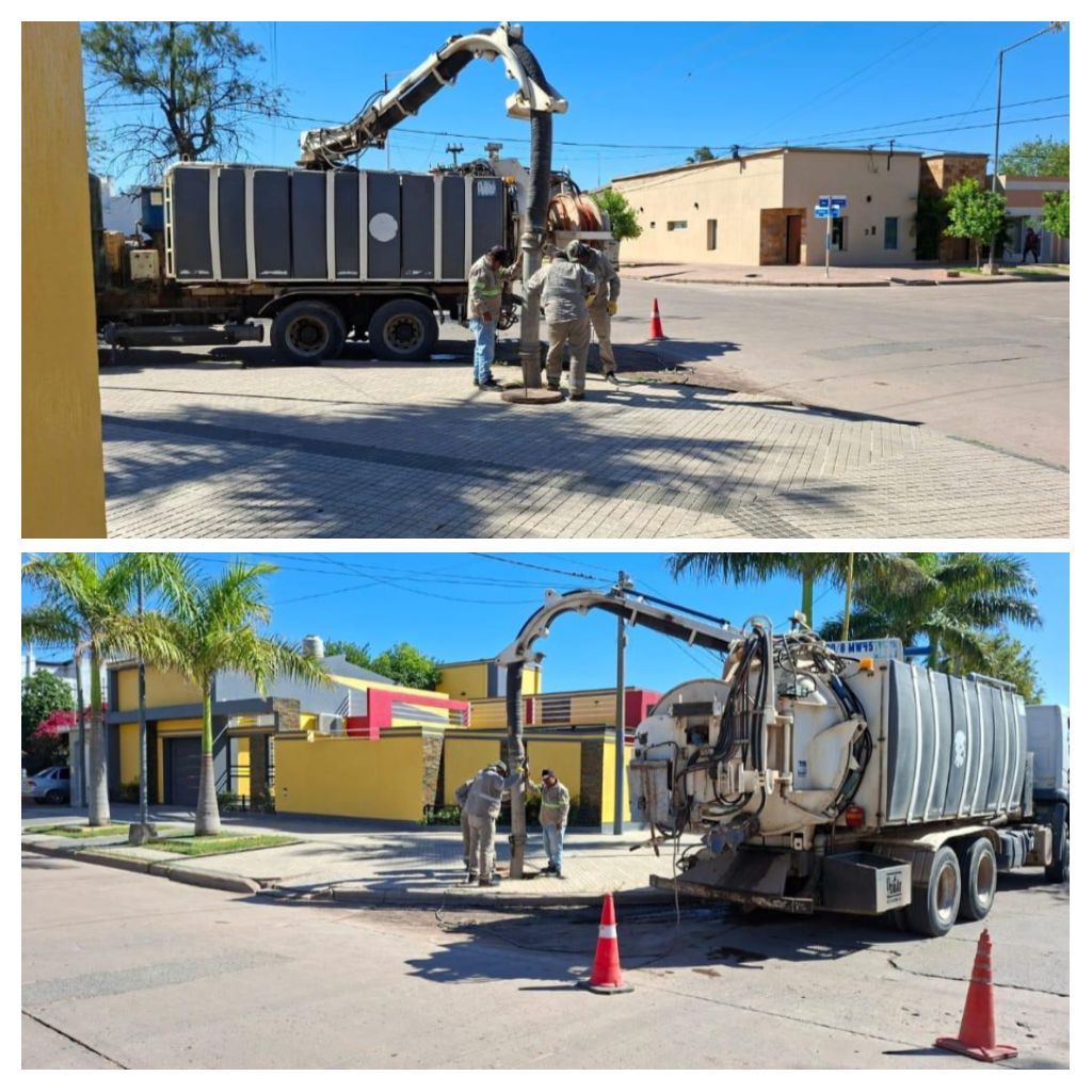 Sameep realiza saneamiento integral en Juan José castelli