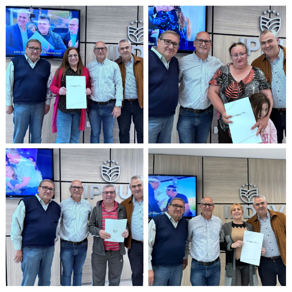 El instituto de vivienda entrego títulos de propiedad a familias que esperaron mas de 40 años 