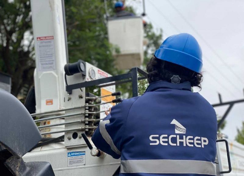 Secheep trabaja para restablecer el servicio eléctrico en el sudoeste chaqueño 