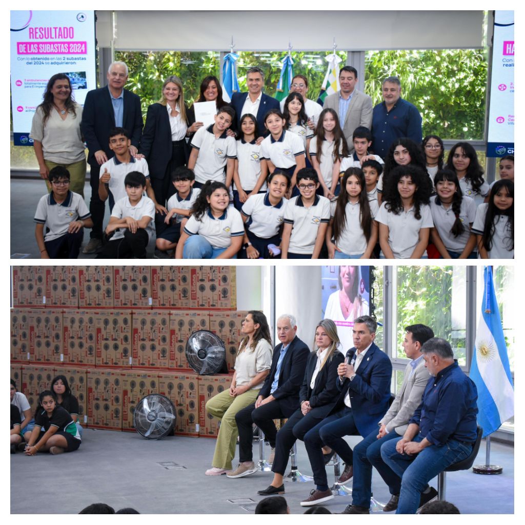 Cada peso vuelve a los chaquños: 2.000 ventiladores industriales y un centro de salud que será remodelado, resultado de las subastas del estado 