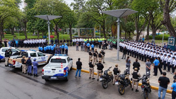*SEGURIDAD PUSO EN MARCHA EL OPERATIVO CAMINANTE CON 460 FUTUROS EFECTIVOS EN LAS CALLES*