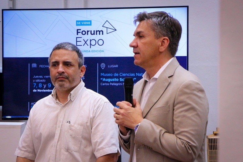 EL GOBERNADOR ZDERO ACOMPAÑÓ EL LANZAMIENTO DE LA 2° EDICIÓN DEL FORUM EXPO DEL CPAUCH
