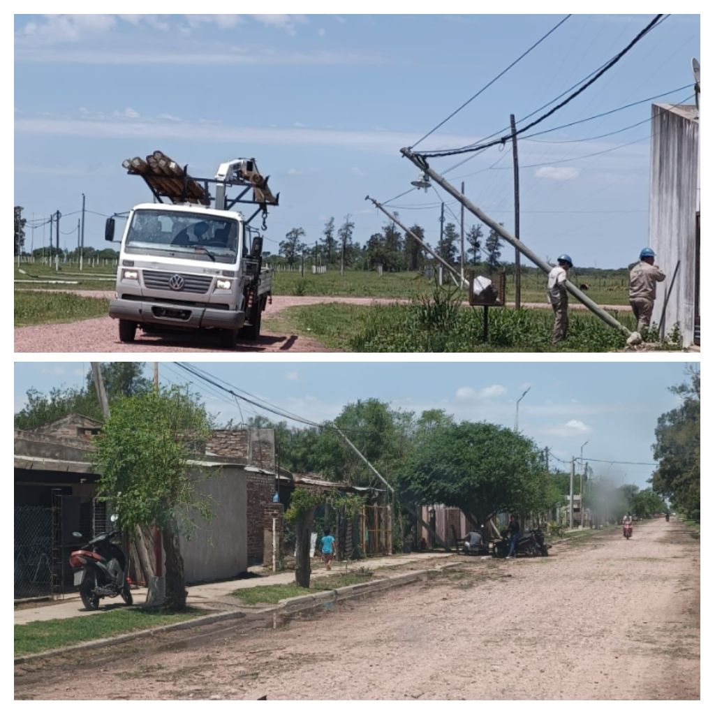 *intenso trabajo de secheep tras el temporal en hermoso campo *