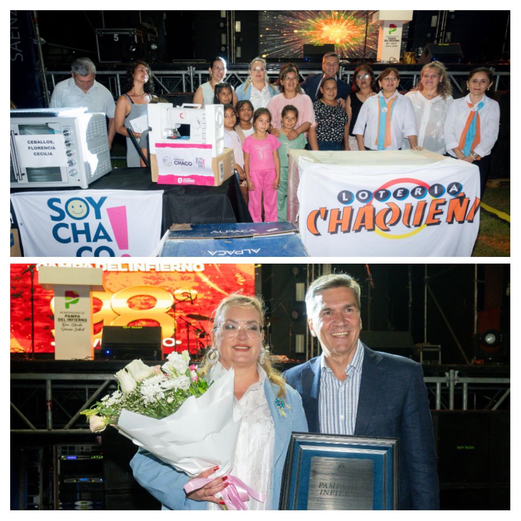 98° ANIVERSARIO: EL GOBERNADOR ZDERO REMARCÓ EL CRECIMIENTO Y LA FUERZA DE PAMPA DEL INFIERNO